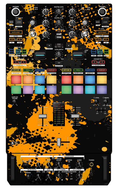 Pioneer DJ DJM S7 Skin Conflict Yellow